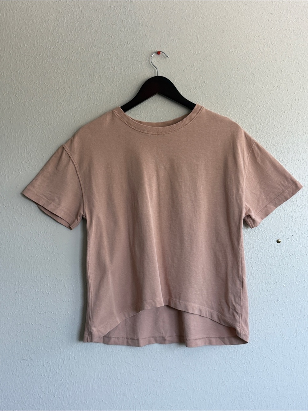 Zara Mauve Short Sleeve Crewneck Tee